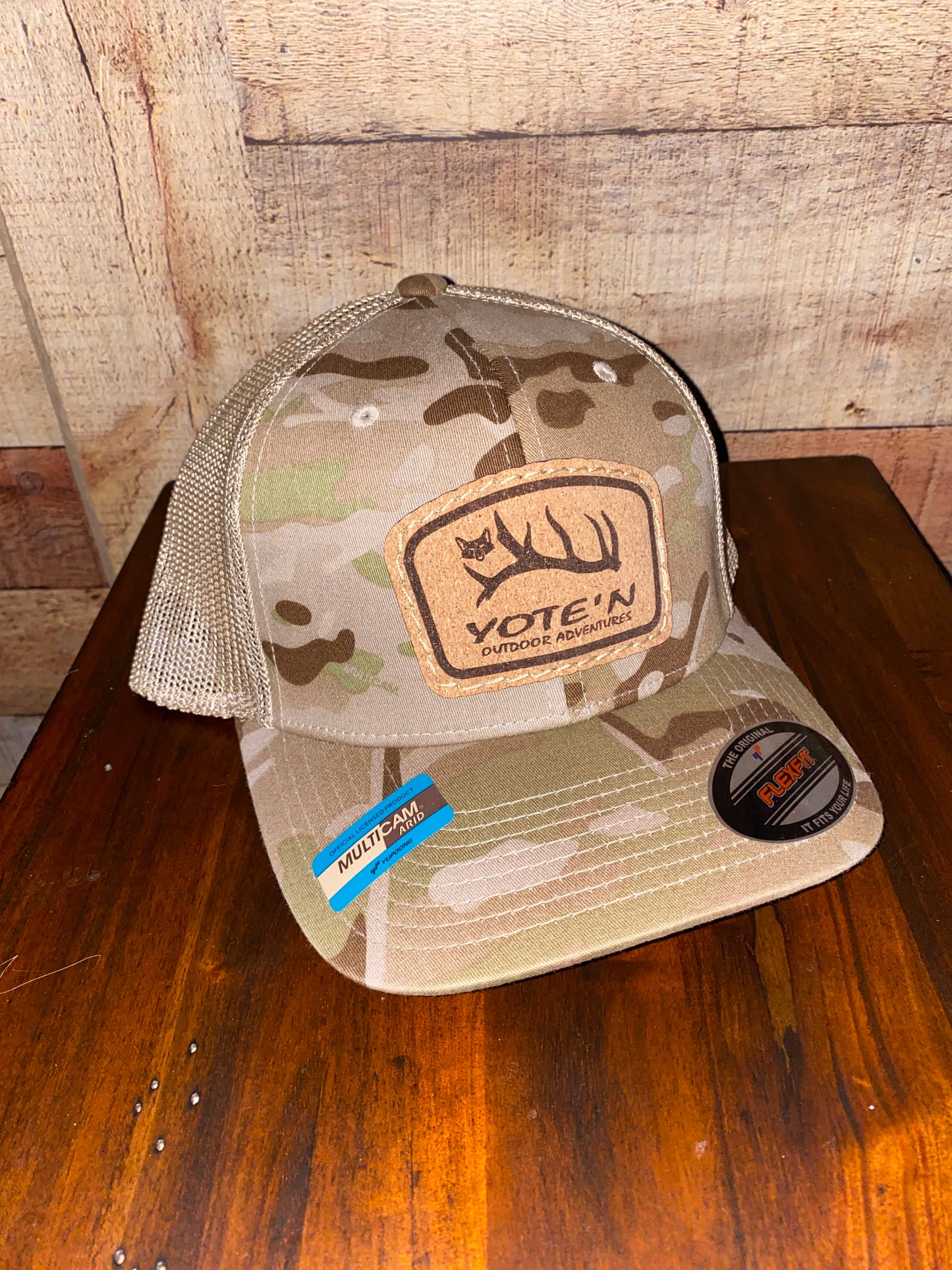 Yote’n Cork Patch Flexfit Hat