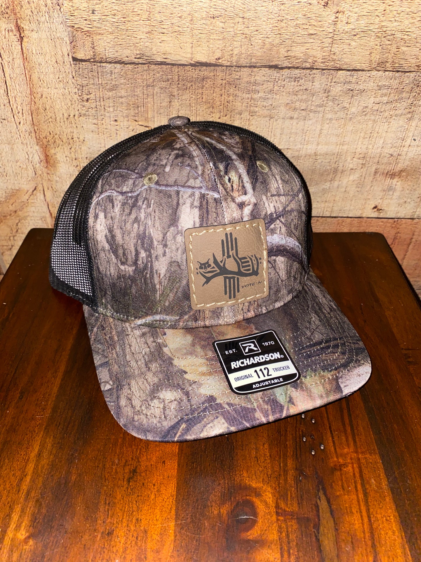 NM Leather Patch Yote’n Snapback