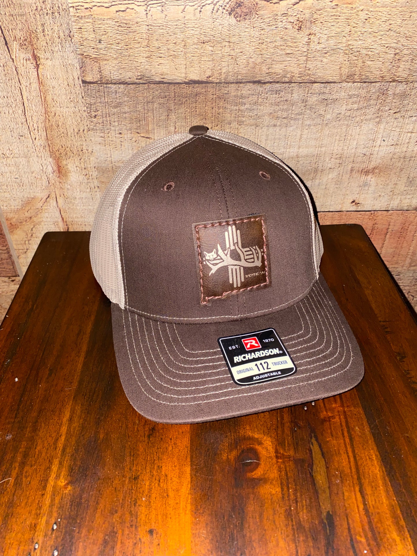 NM Leather Patch Yote’n Snapback