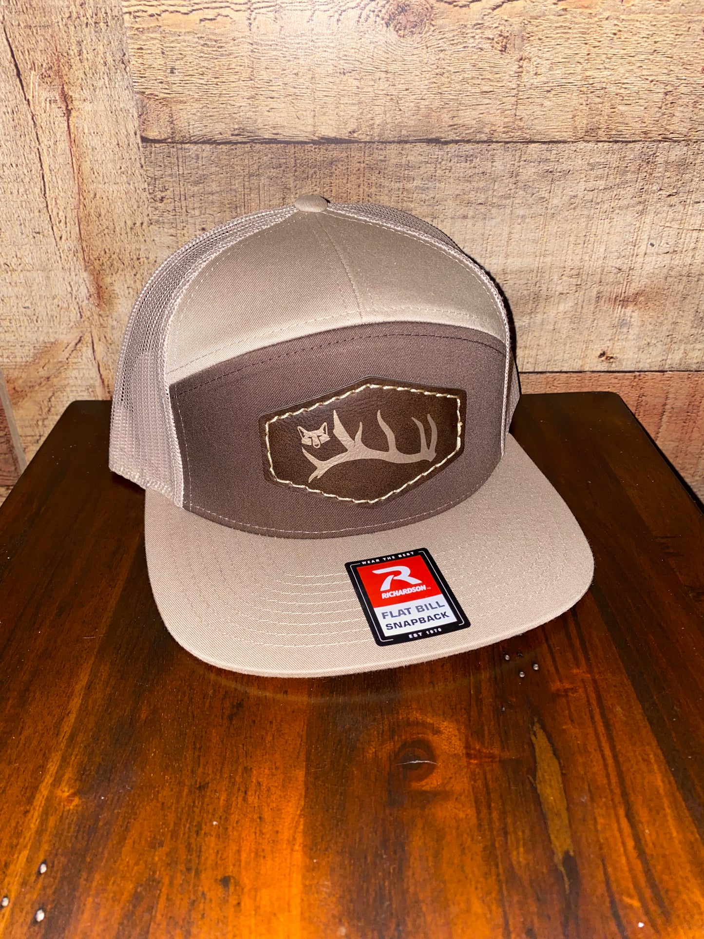 Yote’n Antler Patch Flatbill Snapback